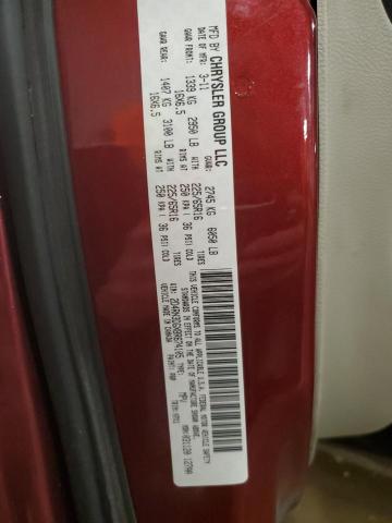 2D4RN3DGXBR674105 - 2011 DODGE GRAND CARA MAINSTREET BURGUNDY photo 13