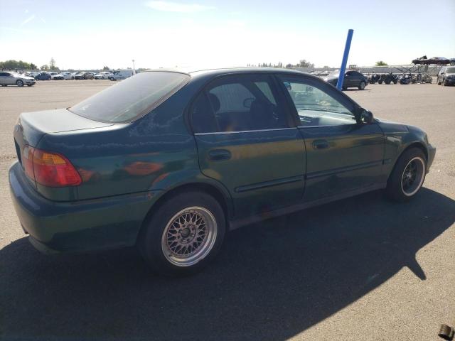 2HGEJ6611YH565954 - 2000 HONDA CIVIC BASE 绿色 照片 3