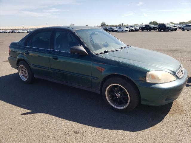 2HGEJ6611YH565954 - 2000 HONDA CIVIC BASE GREEN photo 4