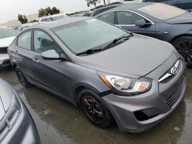 KMHCT4AE2EU650773 - 2014 HYUNDAI ACCENT GLS GRAY photo 4