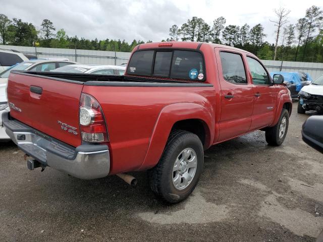 5TEJU4GN6AZ692610 - 2010 TOYOTA TACOMA DOUBLE CAB PRERUNNER RED photo 3