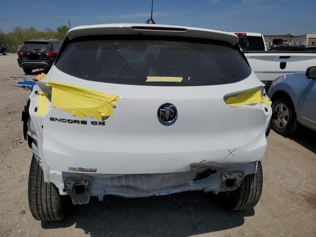 KL4MMBS24MB115799 - 2021 BUICK ENCORE GX PREFERRED WHITE photo 6