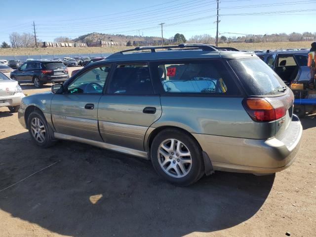 4S3BH675636650488 - 2003 SUBARU LEGACY OUTBACK AWP 绿色 照片 2