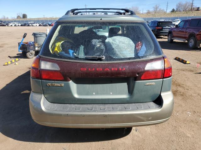 4S3BH675636650488 - 2003 SUBARU LEGACY OUTBACK AWP 绿色 照片 6