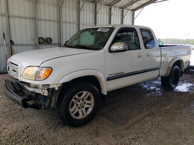 5TBRT341X4S449748 - 2004 TOYOTA TUNDRA ACCESS CAB SR5 WHITE photo 1