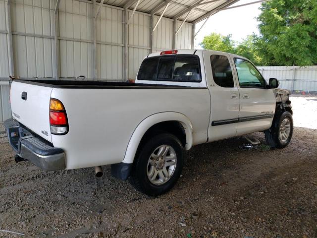 5TBRT341X4S449748 - 2004 TOYOTA TUNDRA ACCESS CAB SR5 WHITE photo 3