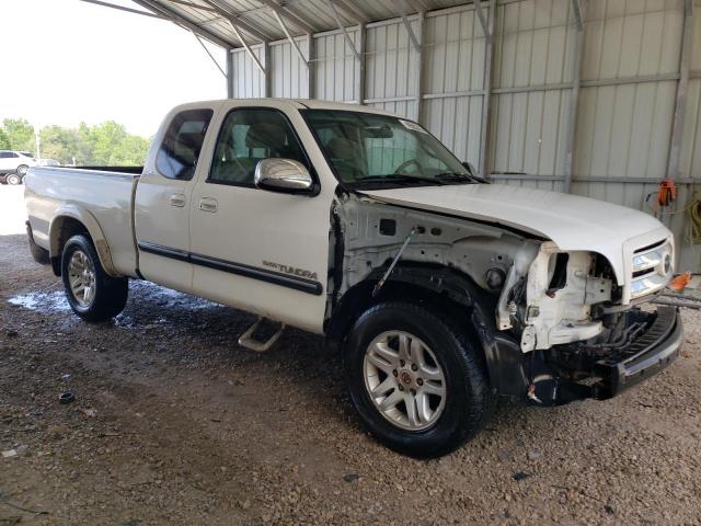 5TBRT341X4S449748 - 2004 TOYOTA TUNDRA ACCESS CAB SR5 WHITE photo 4