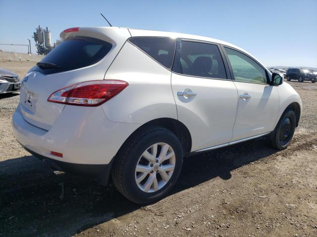 JN8AZ1MU4EW401234 - 2014 NISSAN MURANO S WHITE photo 3