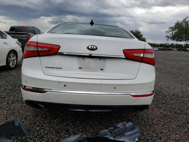 KNALN4D78E5129379 - 2014 KIA CADENZA PREMIUM WHITE photo 6