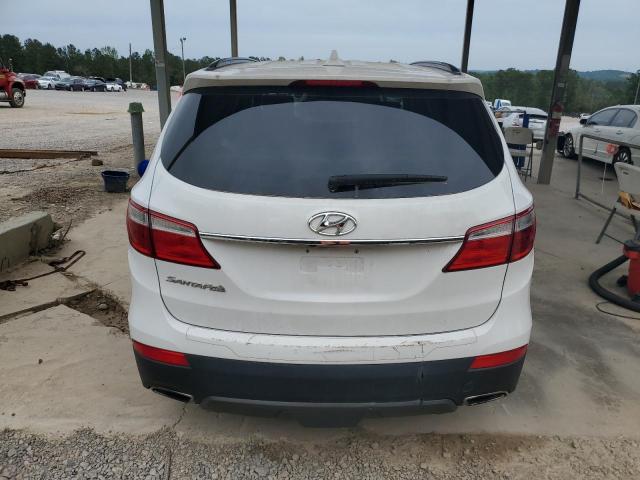 KM8SN4HF8DU011185 - 2013 HYUNDAI SANTA FE GLS WHITE photo 6