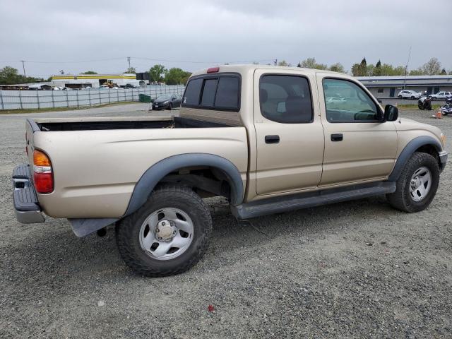 5TEGM92NX4Z387193 - 2004 TOYOTA TACOMA DOUBLE CAB PRERUNNER GOLD photo 3