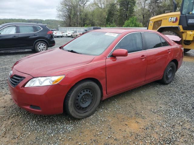 4T1BE46K37U109156 - 2007 TOYOTA CAMRY CE RED photo 1