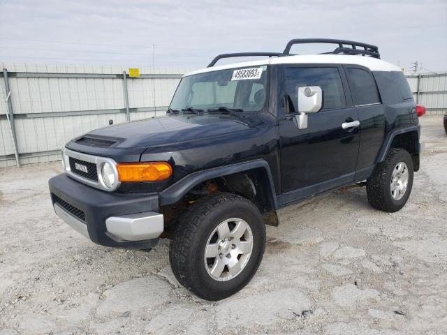 JTEBU11F070008093 - 2007 TOYOTA FJ CRUISER BLACK photo 1