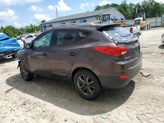 KM8JU3AG0EU840538 - 2014 HYUNDAI TUCSON GLS BROWN photo 2