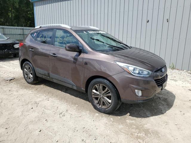 KM8JU3AG0EU840538 - 2014 HYUNDAI TUCSON GLS BROWN photo 4