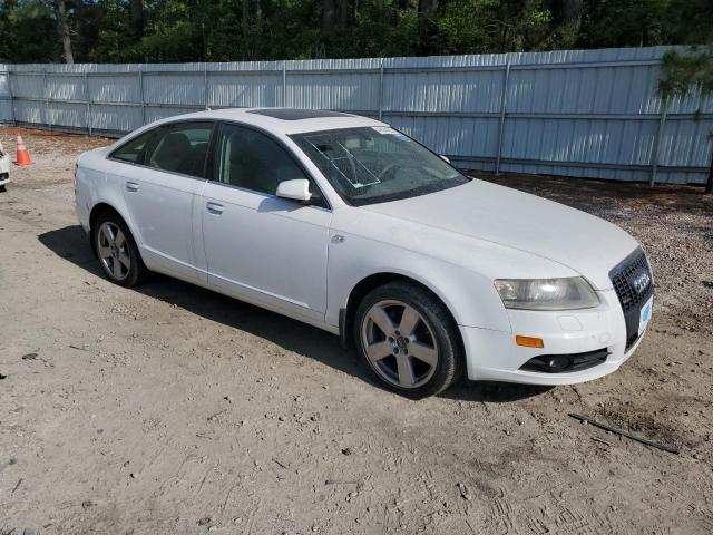 WAUDH74F58N097080 - 2008 AUDI A6 3.2 QUATTRO WHITE photo 4