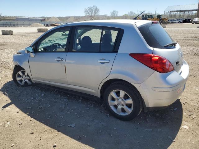 3N1BC13E87L456714 - 2007 NISSAN VERSA S SILVER photo 2