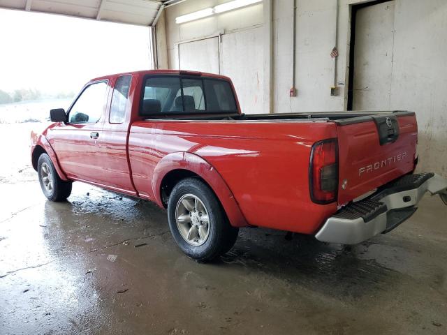 1N6DD26S71C399965 - 2001 NISSAN FRONTIER KING CAB XE RED photo 2