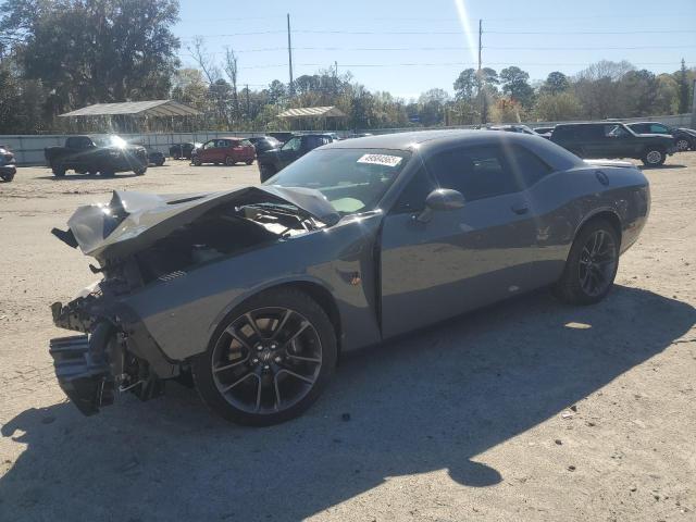 2C3CDZFJ1PH621537 - 2023 DODGE CHALLENGER R/T SCAT PACK GRAY photo 1