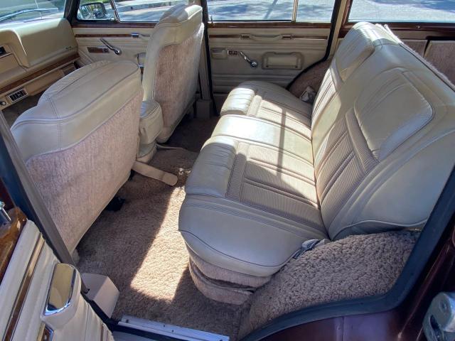 1JCNJ15N6ET002630 - 1984 JEEP GRAND WAGO BROWN photo 6