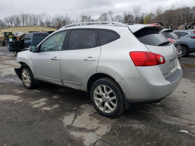 JN8AS5MV1BW264821 - 2011 NISSAN ROGUE S SILVER photo 2