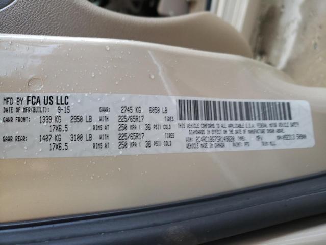 2C4RC1BG7GR149620 - 2016 CHRYSLER TOWN & COU TOURING 米色 照片 13
