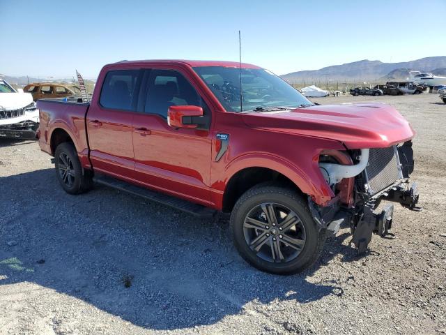 1FTFW1E52NFA46940 - 2022 FORD F150 SUPERCREW RED photo 4