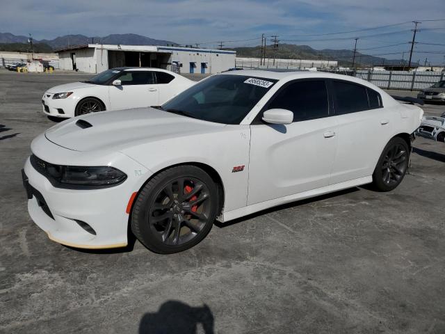 2C3CDXGJ9MH531616 - 2021 DODGE CHARGER SCAT PACK WHITE photo 1