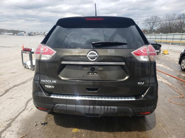 KNMAT2MT3FP505638 - 2015 NISSAN ROGUE S BLACK photo 6