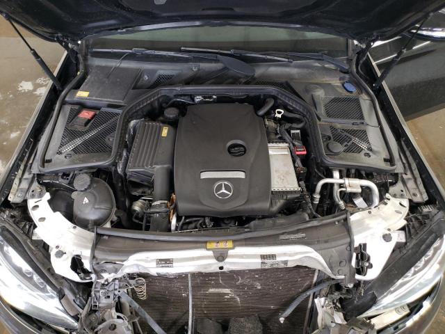 55SWF4KB5FU003323 - 2015 MERCEDES-BENZ C 300 4MATIC BLACK photo 11