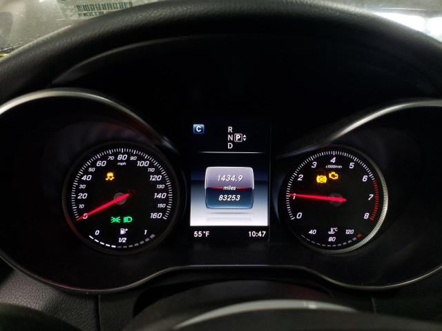 55SWF4KB5FU003323 - 2015 MERCEDES-BENZ C 300 4MATIC BLACK photo 9