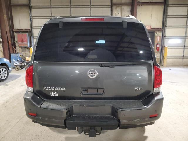 5N1BA08C38N601899 - 2008 NISSAN ARMADA SE GRAY photo 6