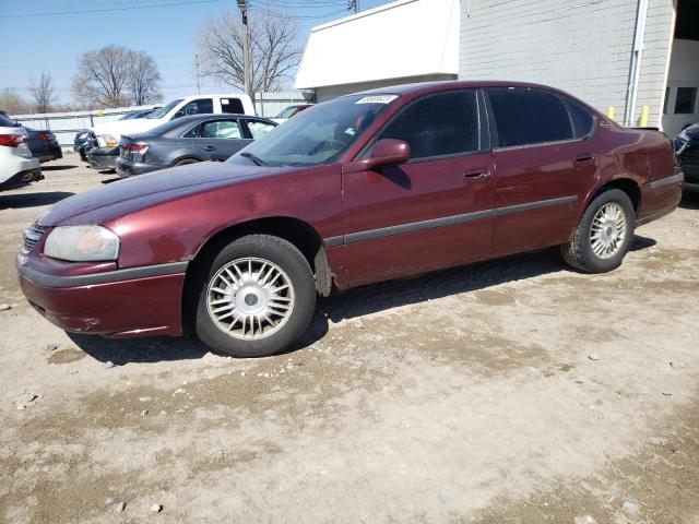 2G1WF55E5Y9113270 - 2000 CHEVROLET IMPALA BURGUNDY photo 1