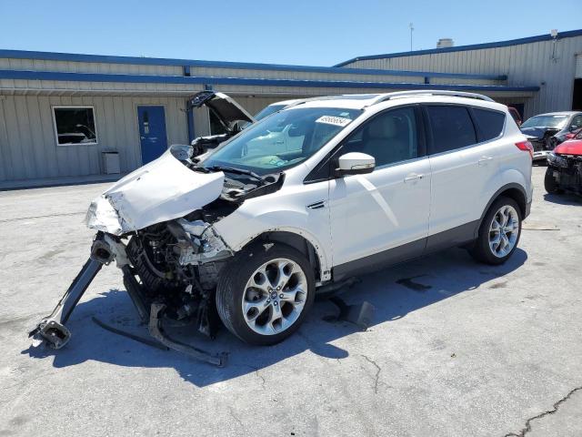 1FMCU9J95FUC07046 - 2015 FORD ESCAPE TITANIUM WHITE photo 1