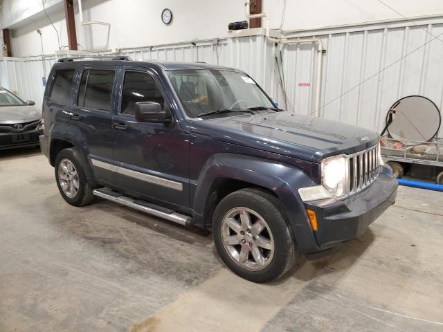 1J8GN58K08W200221 - 2008 JEEP LIBERTY LIMITED BLUE photo 4