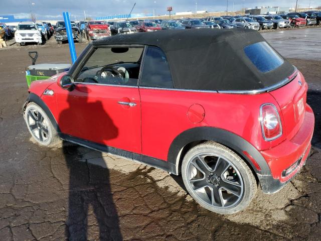 WMWZP3C50BTX84027 - 2011 MINI COOPER S RED photo 2