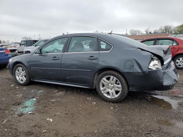 2G1WB5EK3B1290648 - 2011 CHEVROLET IMPALA LT BLUE photo 2