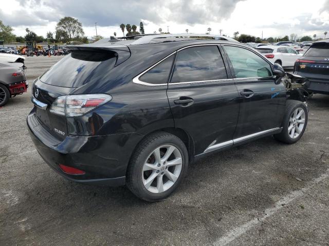 2T2ZK1BA7CC080481 - 2012 LEXUS RX 350 BLACK photo 3