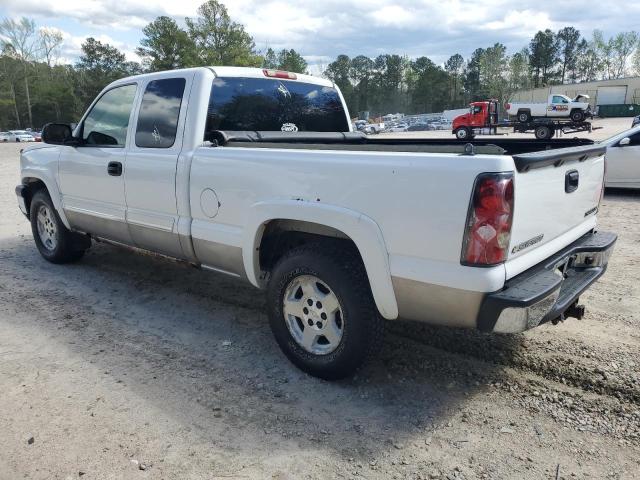 1GCEK19Z25Z213087 - 2005 CHEVROLET SILVERADO K1500 WHITE photo 2