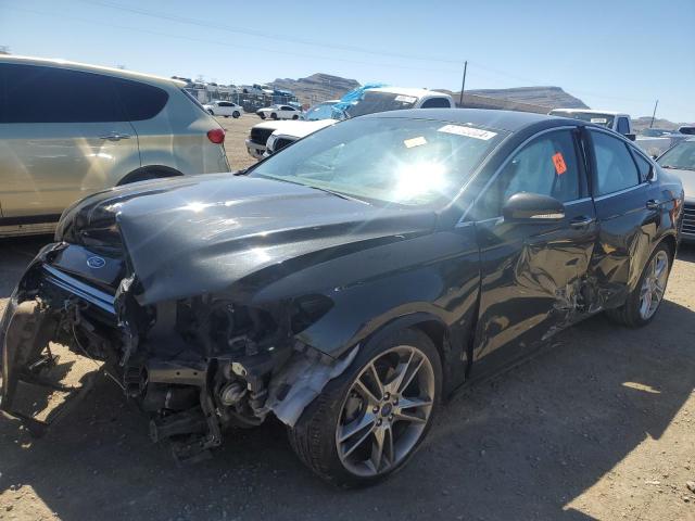 3FA6P0K93DR241922 - 2013 FORD FUSION TITANIUM BLACK photo 1