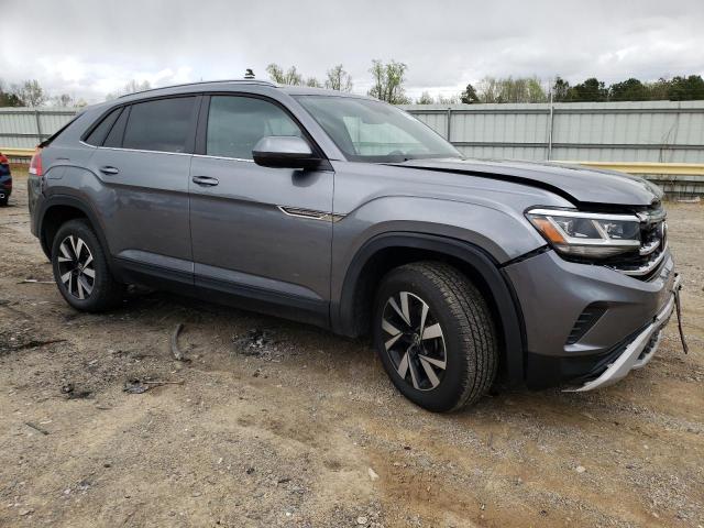 1V24C2CA0LC204033 - 2020 VOLKSWAGEN ATLAS CROS SE Серый фото 4