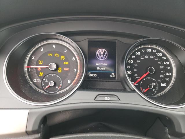 1V24C2CA0LC204033 - 2020 VOLKSWAGEN ATLAS CROS SE Серый фото 9