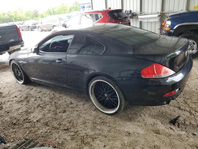 WBAEH13537CR51679 - 2007 BMW 650 I BLACK photo 2