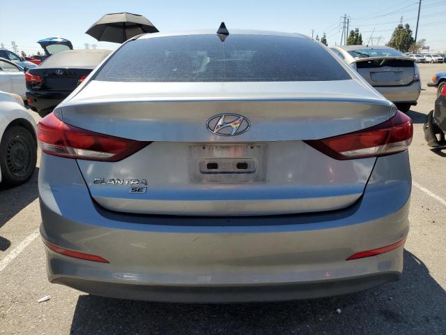 5NPD74LF5HH152844 - 2017 HYUNDAI ELANTRA SE GRAY photo 6