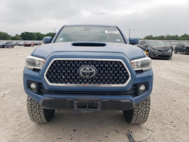 5TFCZ5AN4KX211870 - 2019 TOYOTA TACOMA DOUBLE CAB BLUE photo 5