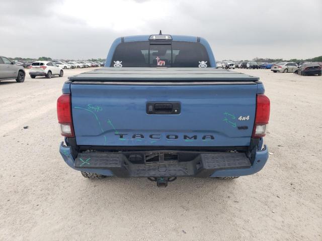 5TFCZ5AN4KX211870 - 2019 TOYOTA TACOMA DOUBLE CAB BLUE photo 6