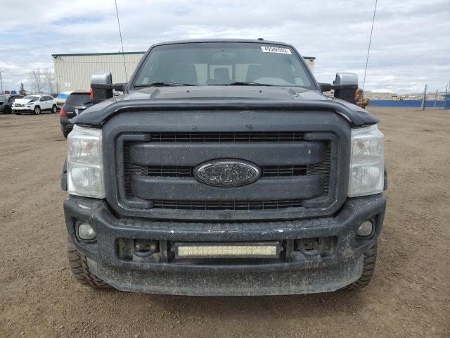 1FT8W3B68CEB35304 - 2012 FORD F350 SUPER DUTY BLACK photo 5