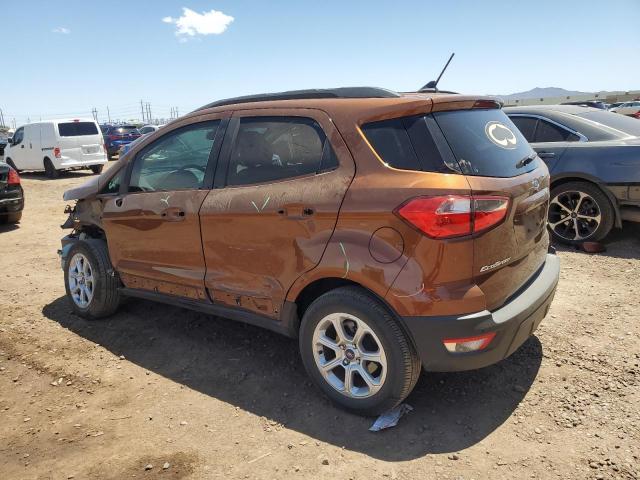 MAJ3S2GE7LC376790 - 2020 FORD ECOSPORT SE ORANGE photo 2