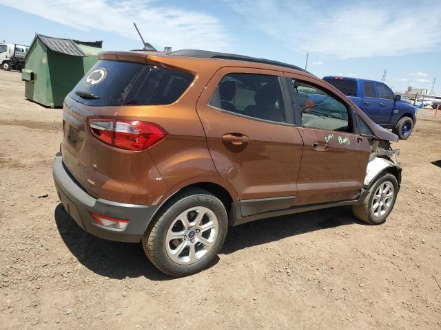 MAJ3S2GE7LC376790 - 2020 FORD ECOSPORT SE ORANGE photo 3