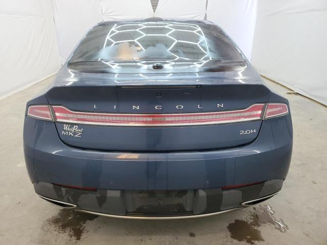 3LN6L5LU7JR626302 - 2018 LINCOLN MKZ HYBRID SELECT BLUE photo 6